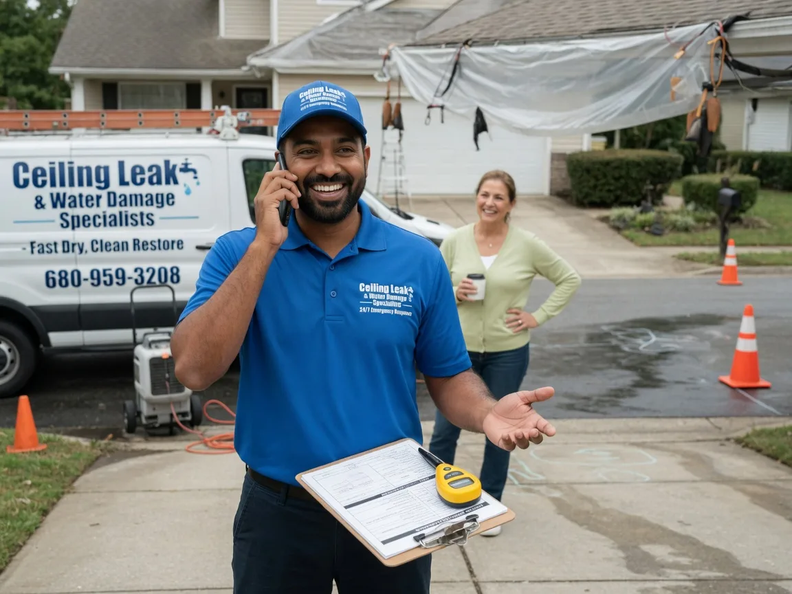 Ceiling Leak Cleanup Wayne, NJ FAQs